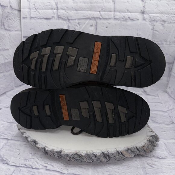 Timberland Pro 33034 24/7 Pit Boss Steel Toe Boots Brown 9.5 W Cushion Safety - Picture 11 of 12